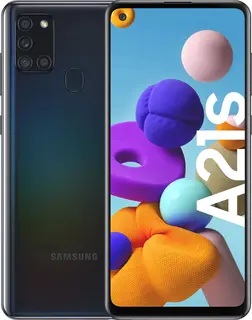 Samsung Galaxy A21s  32GB Black Smarttelefon, 6.5'' PLS LCD