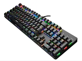 Gaming Keyboard Zar 2.0 Full Bakgrunnsbelyst, USB, rød svitsj